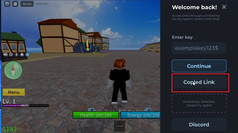 Get Delta Executor Key